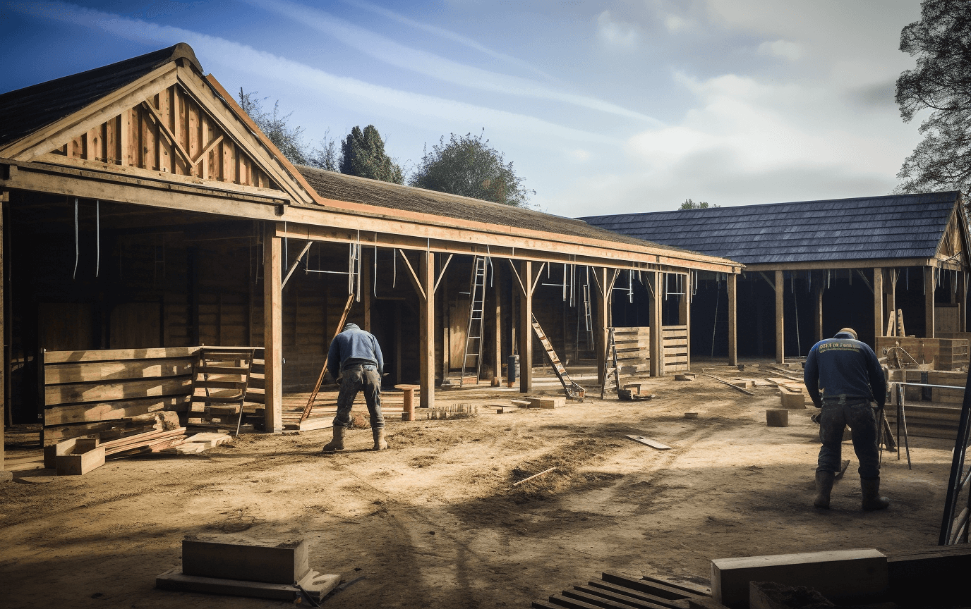 contractors building stables